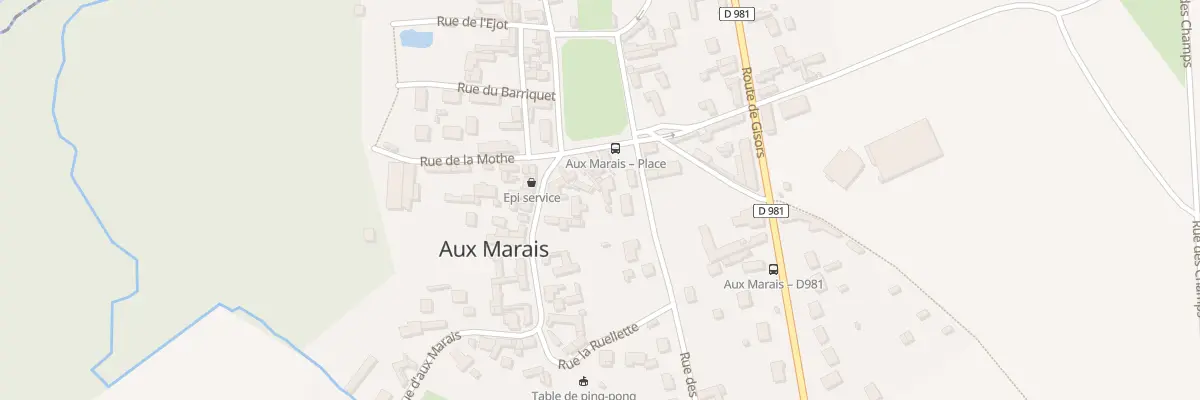 Plan du 148 Pl des Tilleuls à Aux Marais