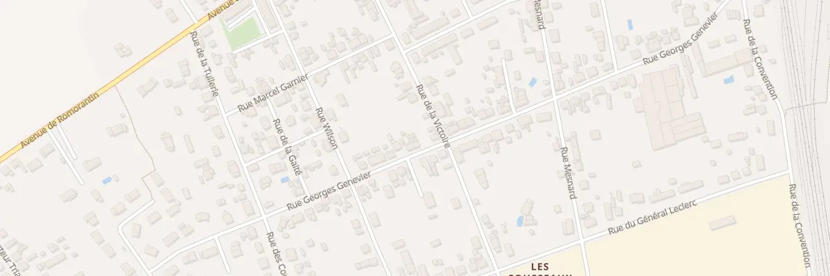 Plan du 56 Rue Georges Genevier à Salbris