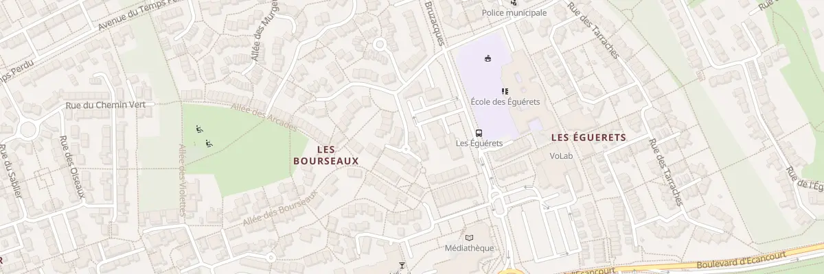 Plan du 25 All du Petit Cornouillet à Jouy-le-Moutier