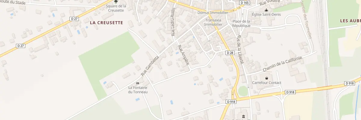 Plan du 2 Rue Ampére à Reuilly