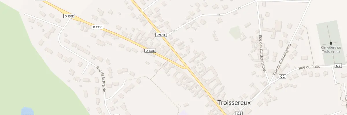 Plan du 72 Rue de Calais à Troissereux