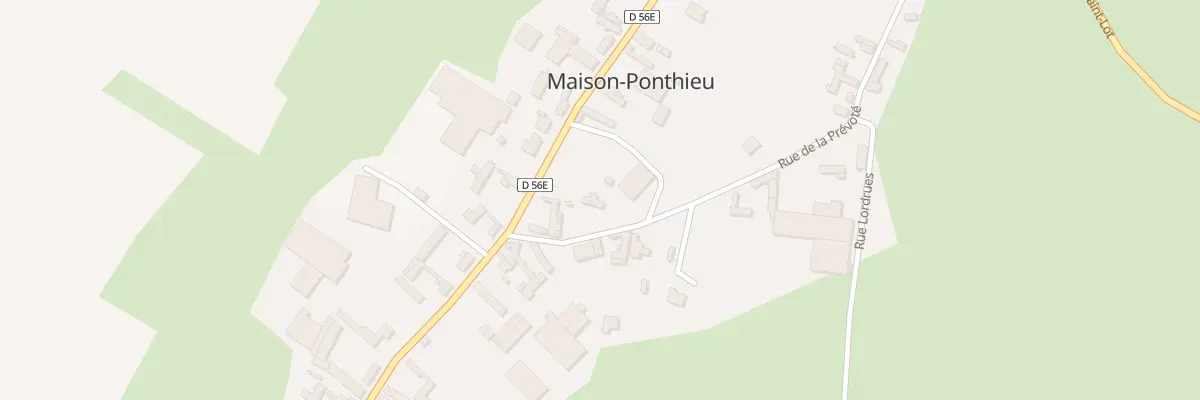 Plan du 17B Rue d’Yvrench à Maison-Ponthieu