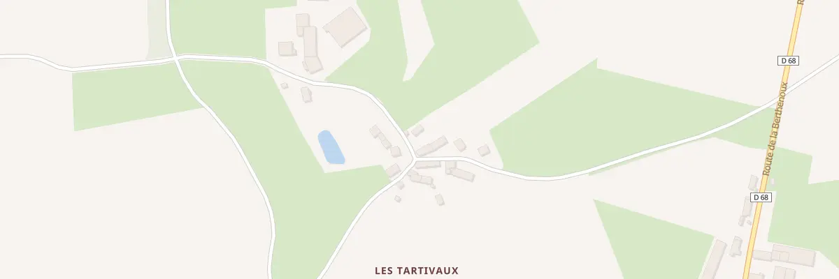 Plan du 4 Les Tartivaux à Pruniers