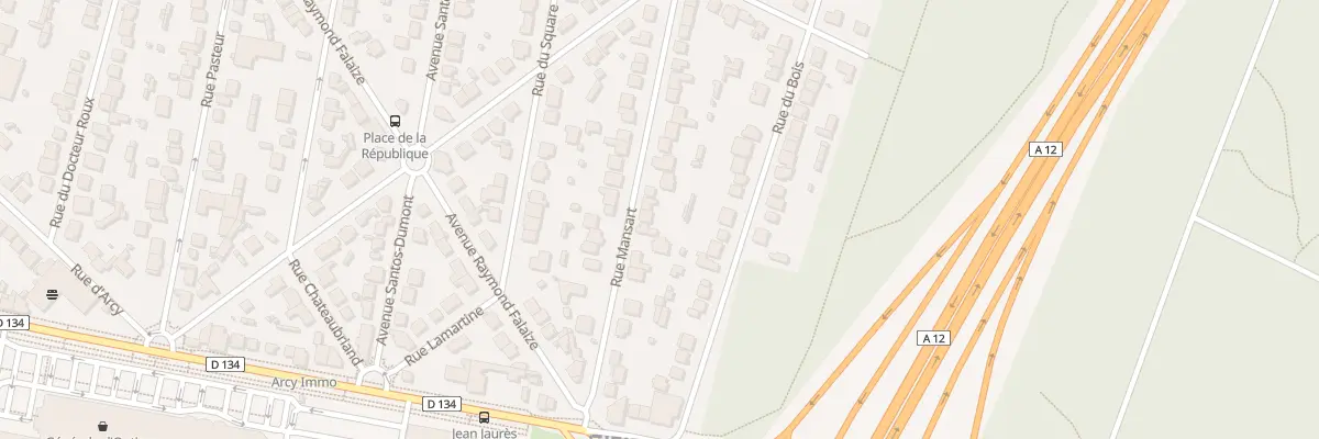 Plan du 26 Rue Mansart à Bois-d’Arcy
