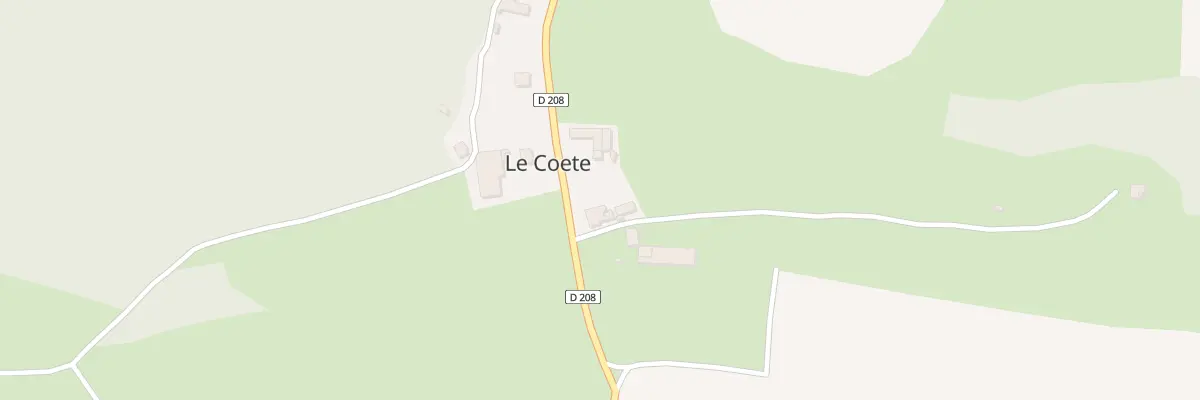 Plan du 94 Rue Hameau de la Coete à Bouvelinghem