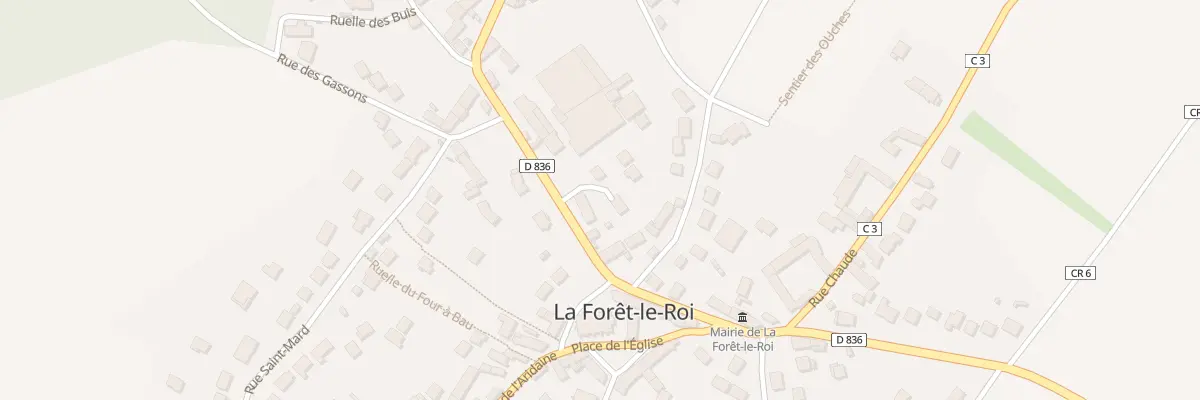 Plan du 6 All Jolivot à La Forêt-le-Roi