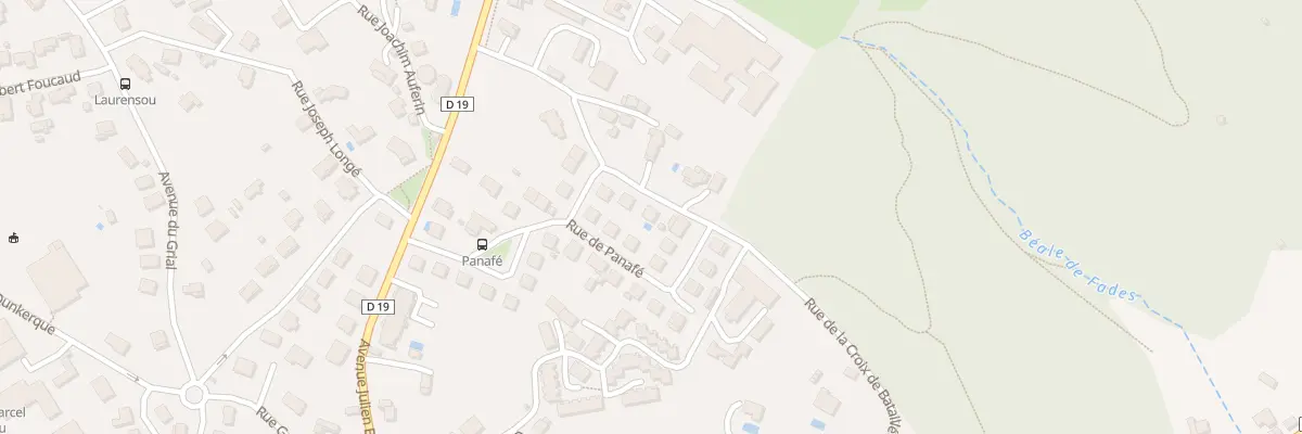 Plan du 33 Rue de la Croix du Bataille à Figeac