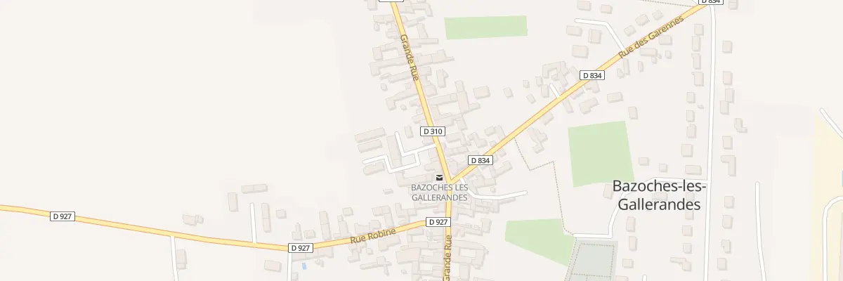 Plan du 31 Gr Grande Rue à Bazoches-les-Gallerandes