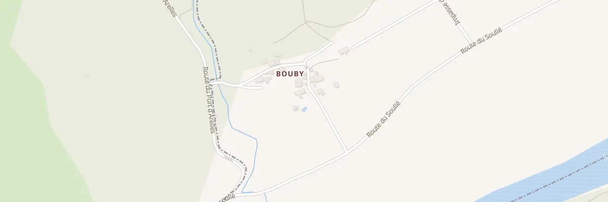 Plan du 1063F Bouby à Capdenac