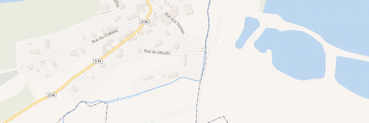 Plan du 11 Rue du Moulin à Famechon