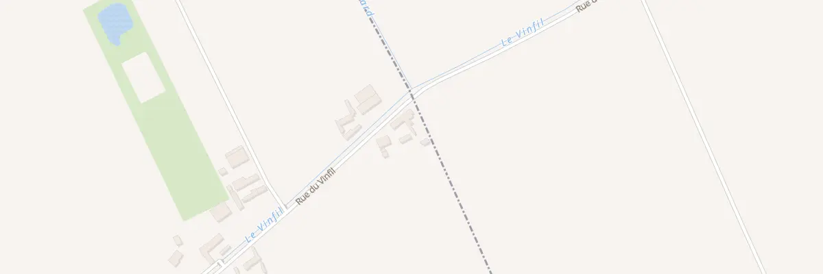 Plan du 62 Rue du Vinfil à Offekerque