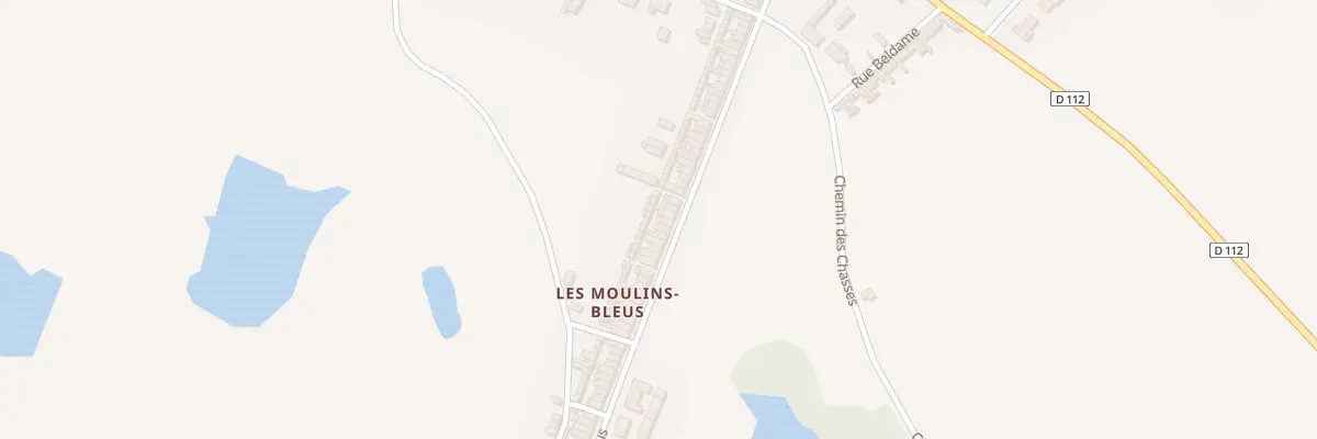 Plan du 113 Rue des Moulins Bleus à L’Étoile