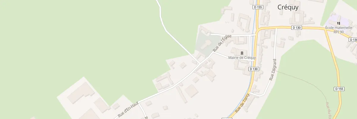 Plan du 8 Rue d’En Haut à Créquy