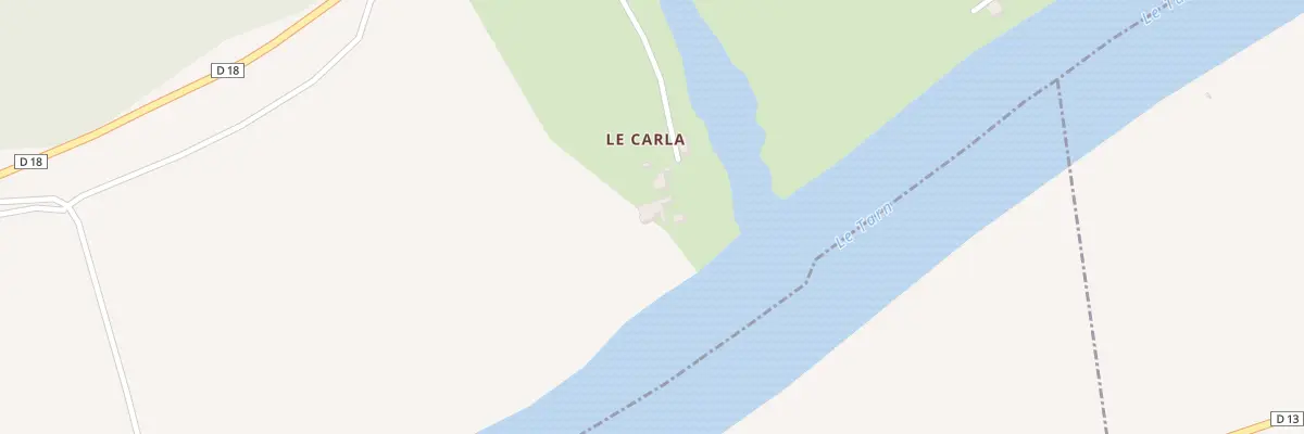 Plan du 30 Voie du Carla à Castelnau-de-Lévis