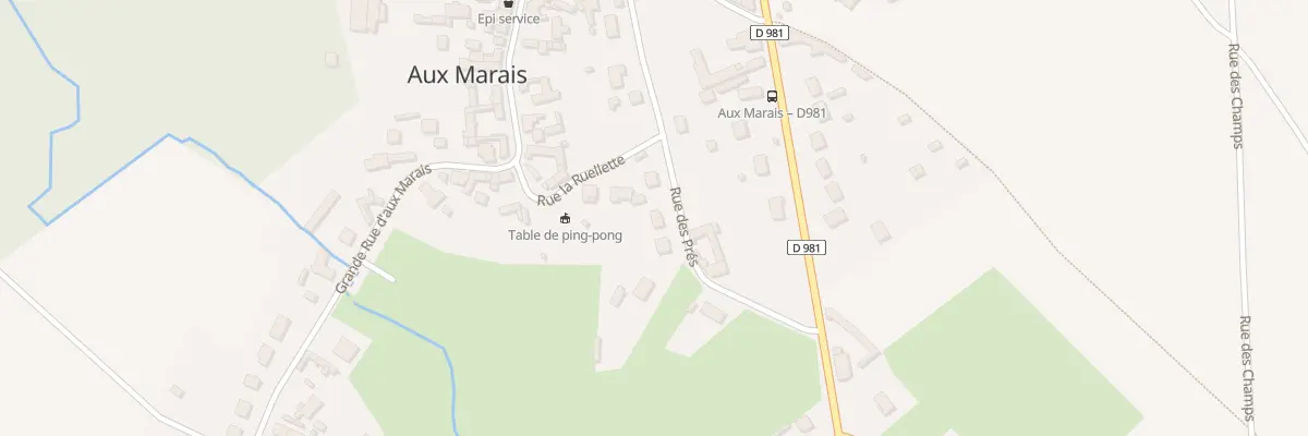 Plan du 155 Rue des Prés à Aux Marais