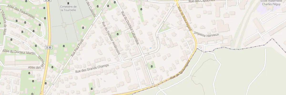 Plan du 23 Rue du Docteur Labarrière à Poissy