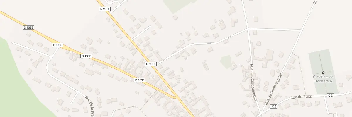 Plan du 3 Rue Méré à Troissereux