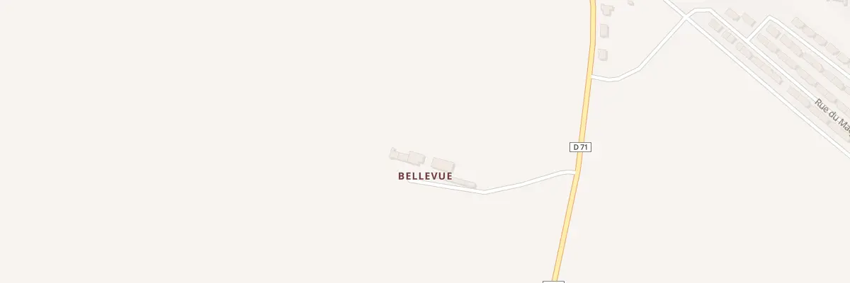 Plan du 140 Bellevue à Lasbordes