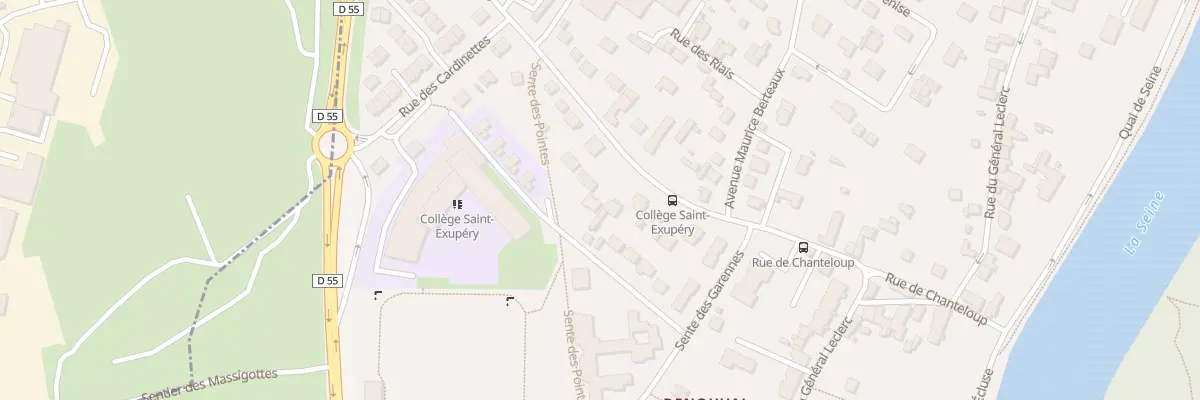 Plan du 23 Rue de Chanteloup à Andrésy