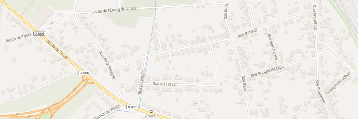 Plan du 37 Rue Babeuf à Vierzon
