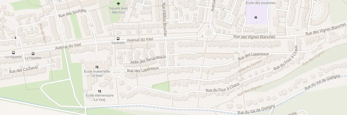 Plan du 9 Rue du Barreau à Jouy-le-Moutier