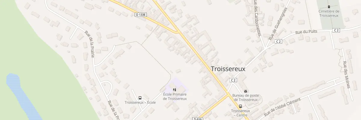 Plan du 60 Rue de Calais à Troissereux