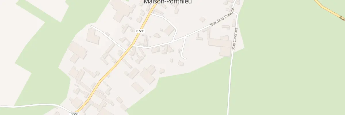 Plan du 16 Rue de la Prévoté à Maison-Ponthieu