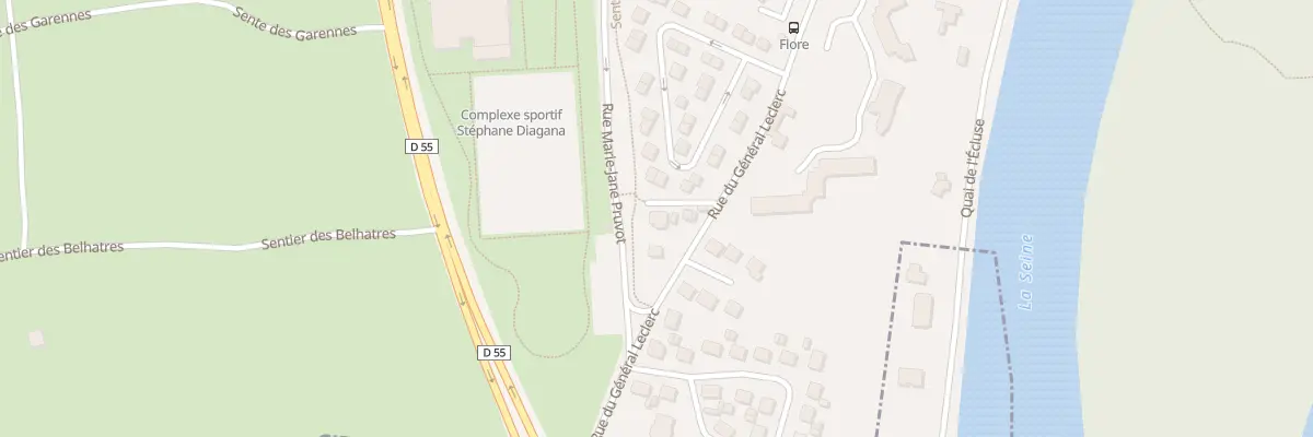 Plan du 150B Rue du Gen Leclerc à Andrésy