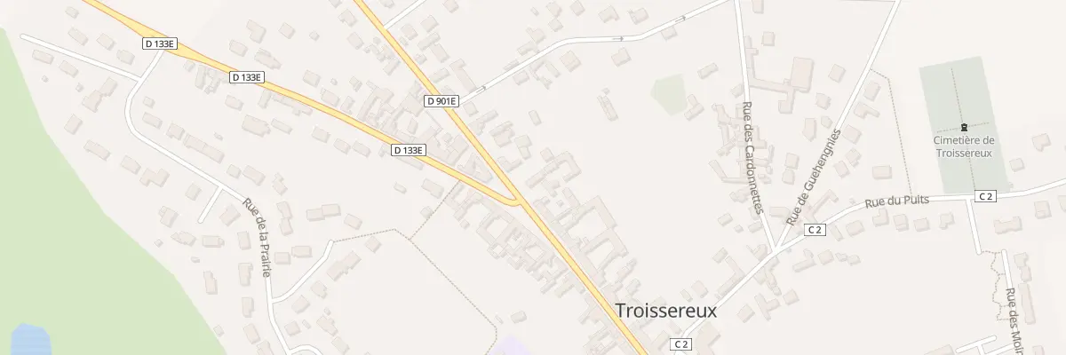 Plan du 57 Rue de Calais à Troissereux