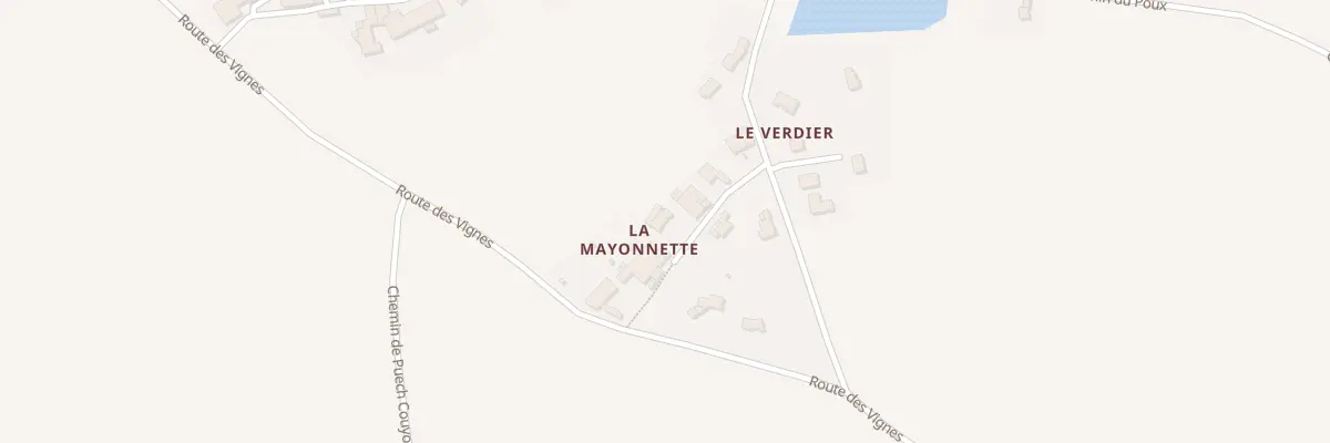 Plan du 78 Imp la Mayonnette à Virac