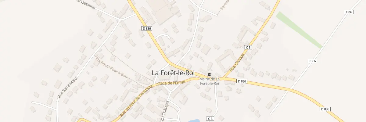 Plan du 1 Rte d’Etampes à La Forêt-le-Roi