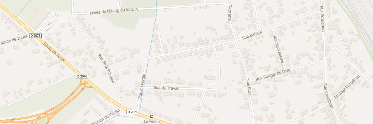 Plan du 35 Rue Babeuf à Vierzon