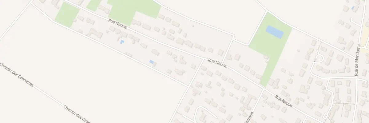 Plan du 38 Rue Neuve à Neuville-aux-Bois