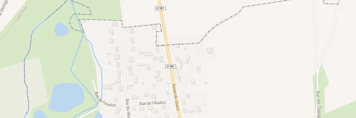 Plan du 81 Rte de Gisors à Aux Marais