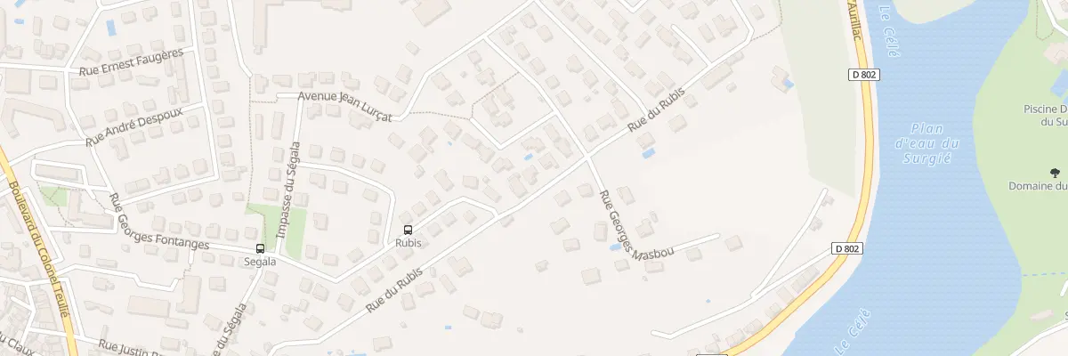 Plan du 17 Rue du Rubis à Figeac