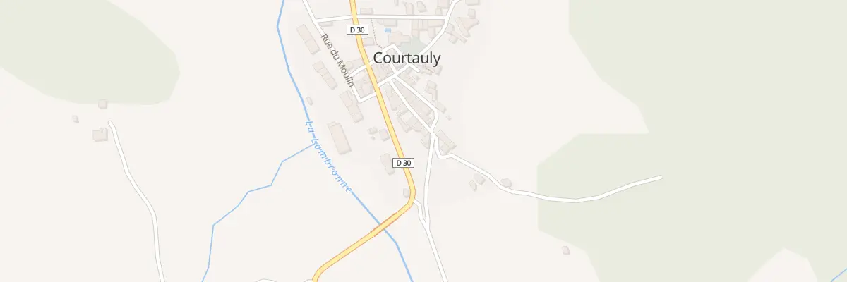 Plan du 1 Rue de Caratge à Courtauly