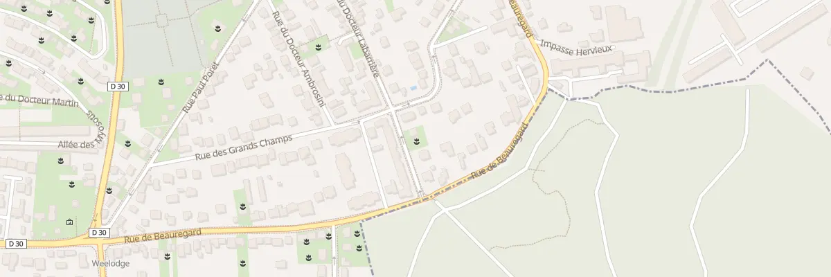 Plan du 31 Rue du Docteur Labarrière à Poissy