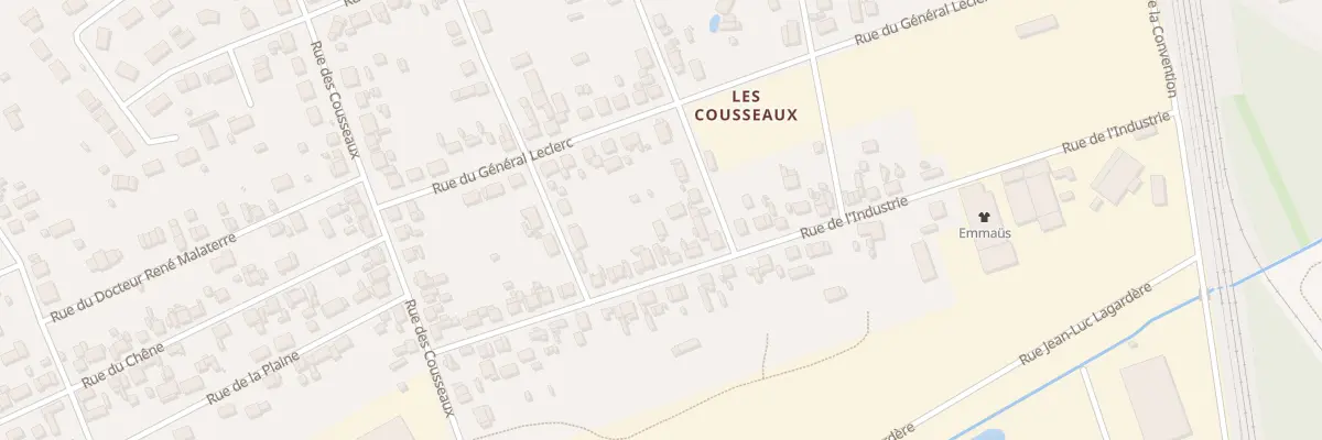 Plan du 32 Rue de l’Industrie à Salbris