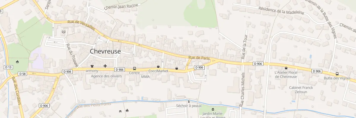 Plan du 17 Rue de Paris à Chevreuse