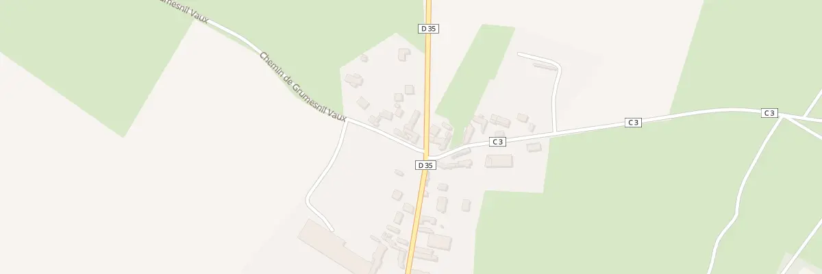 Plan du 45 Gr Grande Rue de Vaux à Berneuil-en-Bray