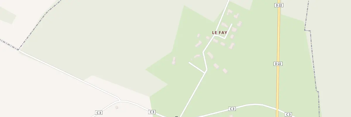 Plan du 71 Le Fay à Bréançon