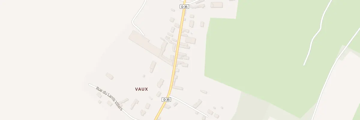 Plan du 22 Gr Grande Rue de Vaux à Berneuil-en-Bray
