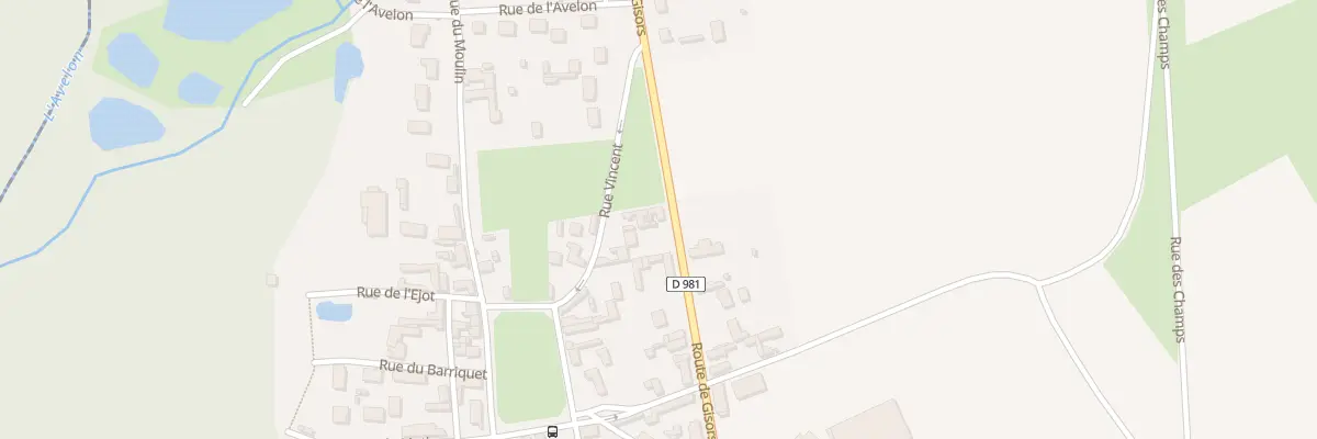Plan du 340 Rte de Gisors à Aux Marais