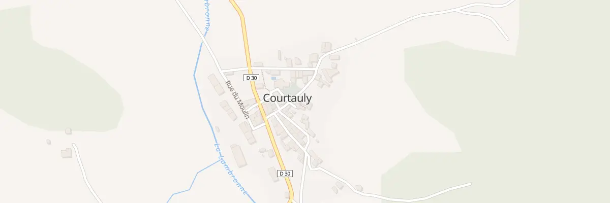 Plan du 1 Rue de l’Impasse à Courtauly