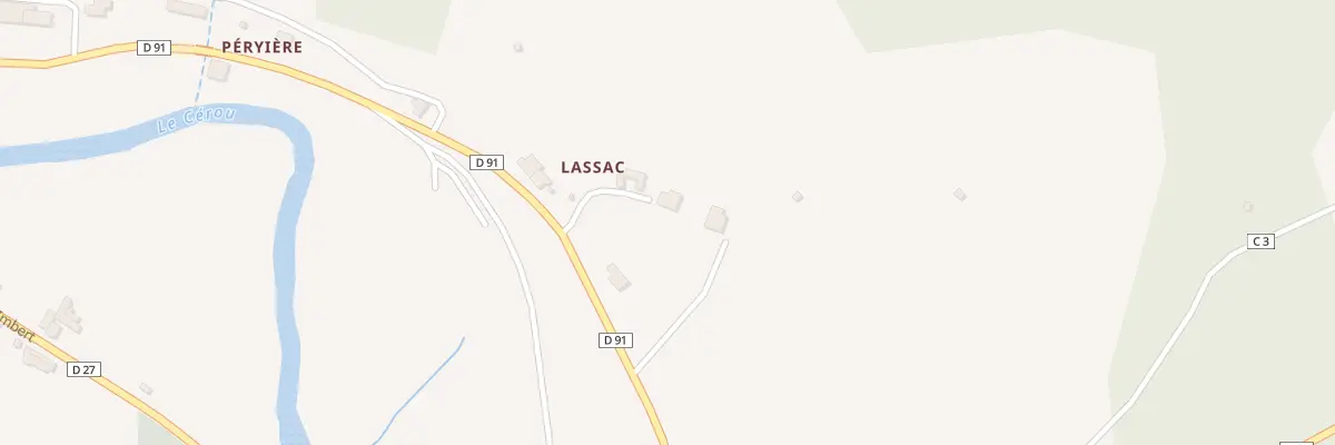 Plan du 5085 Lassac à Salles