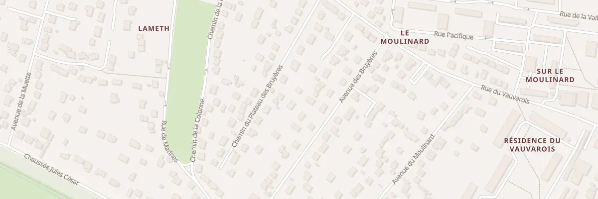 Plan du 10T Av des Bruyeres à Osny