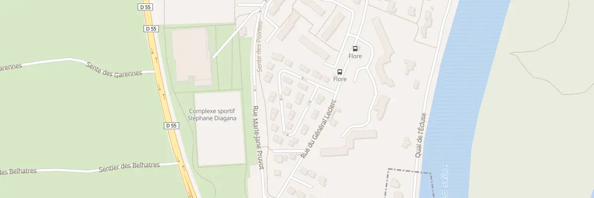 Plan du 150 Rue du Gen Leclerc à Andrésy