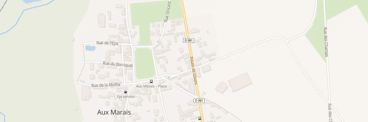 Plan du 440 Rte de Gisors à Aux Marais