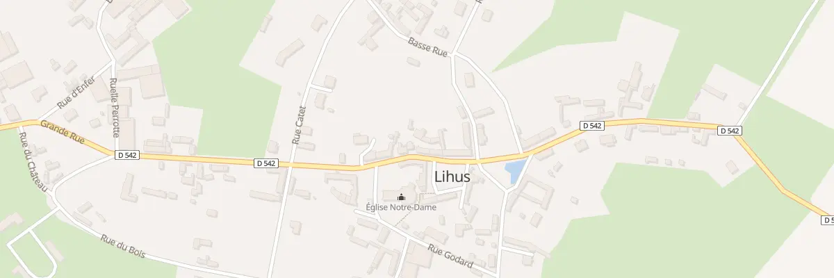 Plan du 4 Gr Grande Rue à Lihus