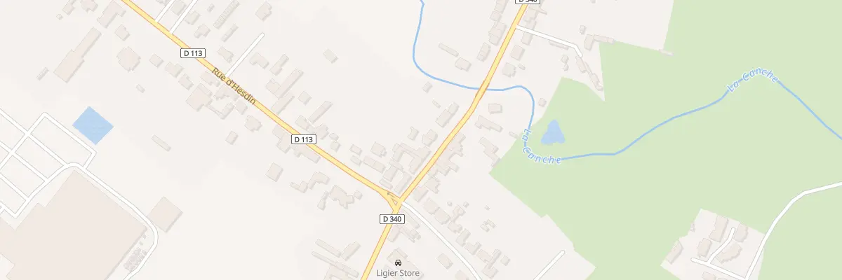 Plan du 12 Rue de Marconne à Hesdin-la-Forêt